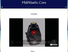 Tablet Screenshot of midatlanticcore.com